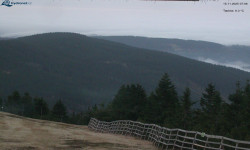 Lysá hora, pohled na východ