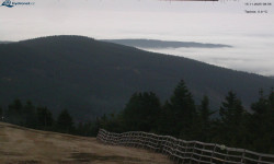 Lysá hora, pohled na východ