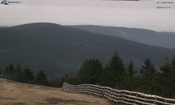 Lysá hora, pohled na východ