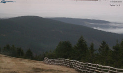 Lysá hora, pohled na východ