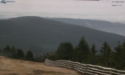 Lysá hora, pohled na východ