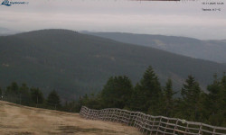 Lysá hora, pohled na východ