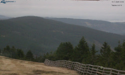 Lysá hora, pohled na východ