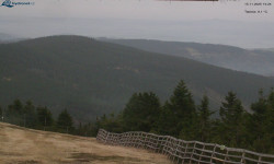 Lysá hora, pohled na východ