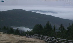 Lysá hora, pohled na východ