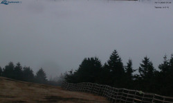 Lysá hora, pohled na východ