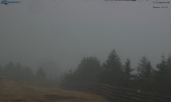 Lysá hora, pohled na východ