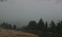 Lysá hora, pohled na východ