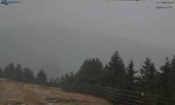 Lysá hora, pohled na východ