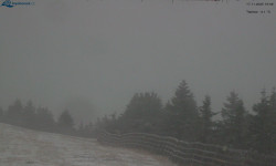 Lysá hora, pohled na východ