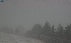 Lysá hora, pohled na východ