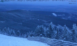 Lysá hora, pohled na východ