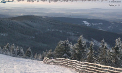 Lysá hora, pohled na východ