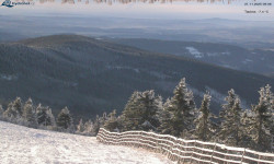Lysá hora, pohled na východ