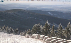 Lysá hora, pohled na východ