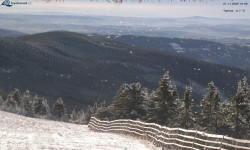 Lysá hora, pohled na východ