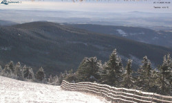 Lysá hora, pohled na východ