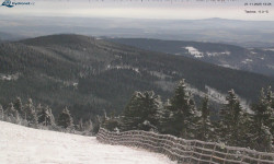 Lysá hora, pohled na východ