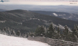 Lysá hora, pohled na východ