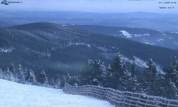 Lysá hora, pohled na východ