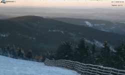 Lysá hora, pohled na východ