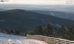 Lysá hora, pohled na východ