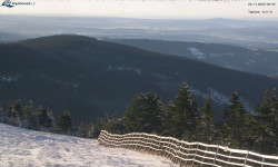 Lysá hora, pohled na východ