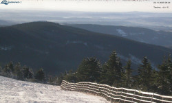 Lysá hora, pohled na východ