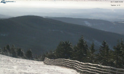 Lysá hora, pohled na východ