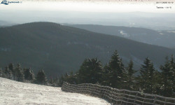 Lysá hora, pohled na východ