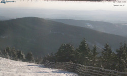 Lysá hora, pohled na východ