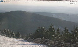 Lysá hora, pohled na východ