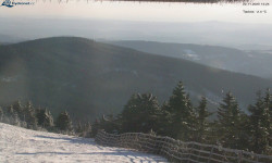 Lysá hora, pohled na východ