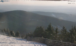 Lysá hora, pohled na východ