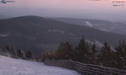 Lysá hora, pohled na východ