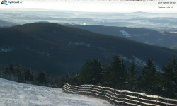 Lysá hora, pohled na východ