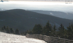 Lysá hora, pohled na východ