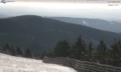 Lysá hora, pohled na východ