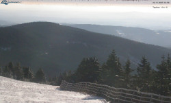 Lysá hora, pohled na východ