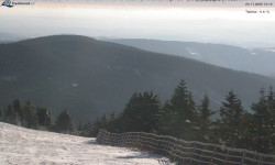 Lysá hora, pohled na východ