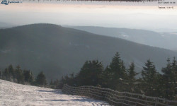 Lysá hora, pohled na východ