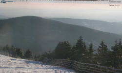 Lysá hora, pohled na východ