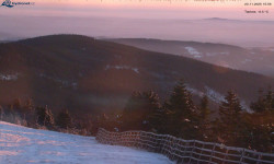 Lysá hora, pohled na východ