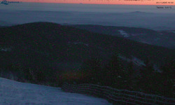 Lysá hora, pohled na východ