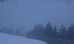 Lysá hora, pohled na východ