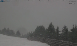 Lysá hora, pohled na východ