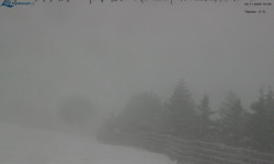 Lysá hora, pohled na východ