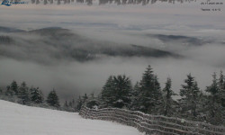 Lysá hora, pohled na východ