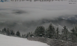 Lysá hora, pohled na východ