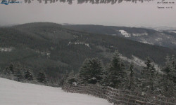 Lysá hora, pohled na východ